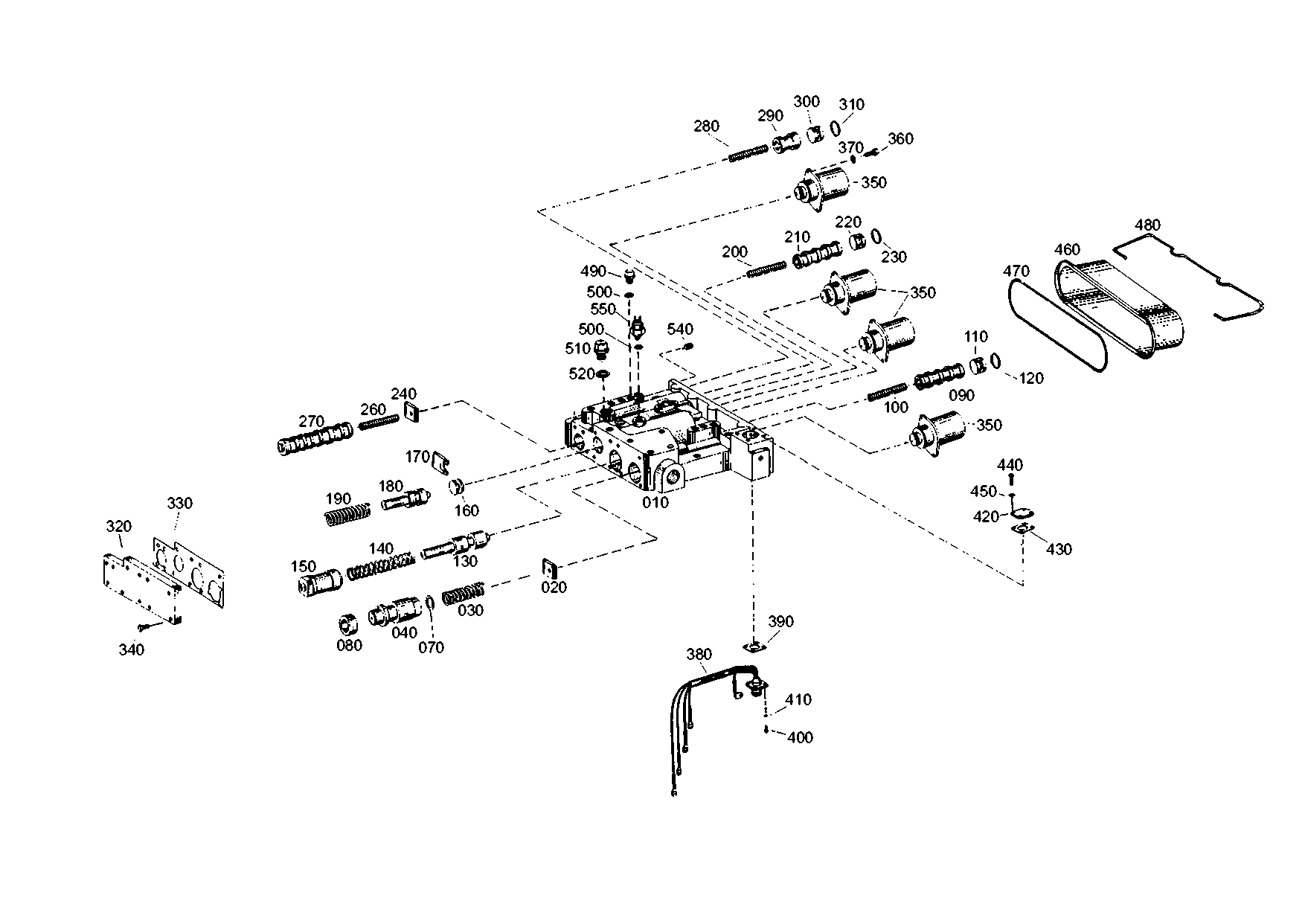 drawing for KOMATSU LTD. 2962422M1 - GASKET (figure 1)