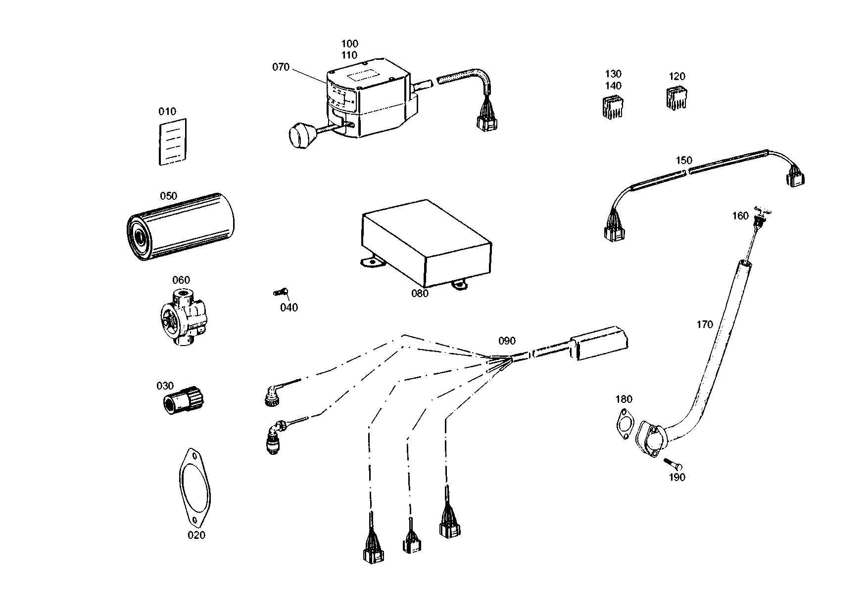 drawing for DOOSAN 000,630,2224 - GASKET (figure 1)