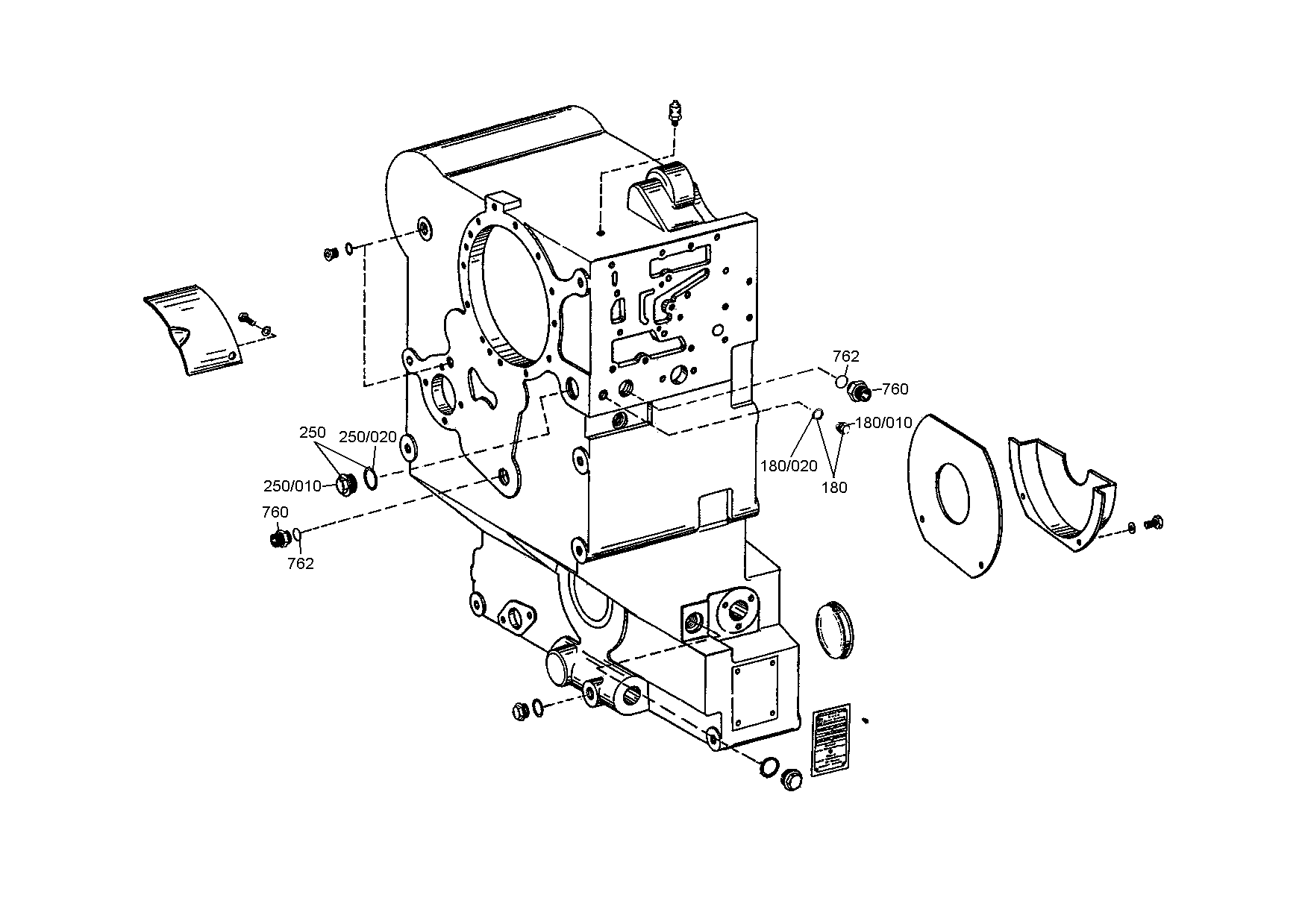 drawing for NACCO-IRV 0378516 - ADAPTER (figure 2)