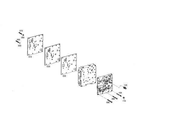 drawing for IVECO T145853 - GASKET (figure 1)