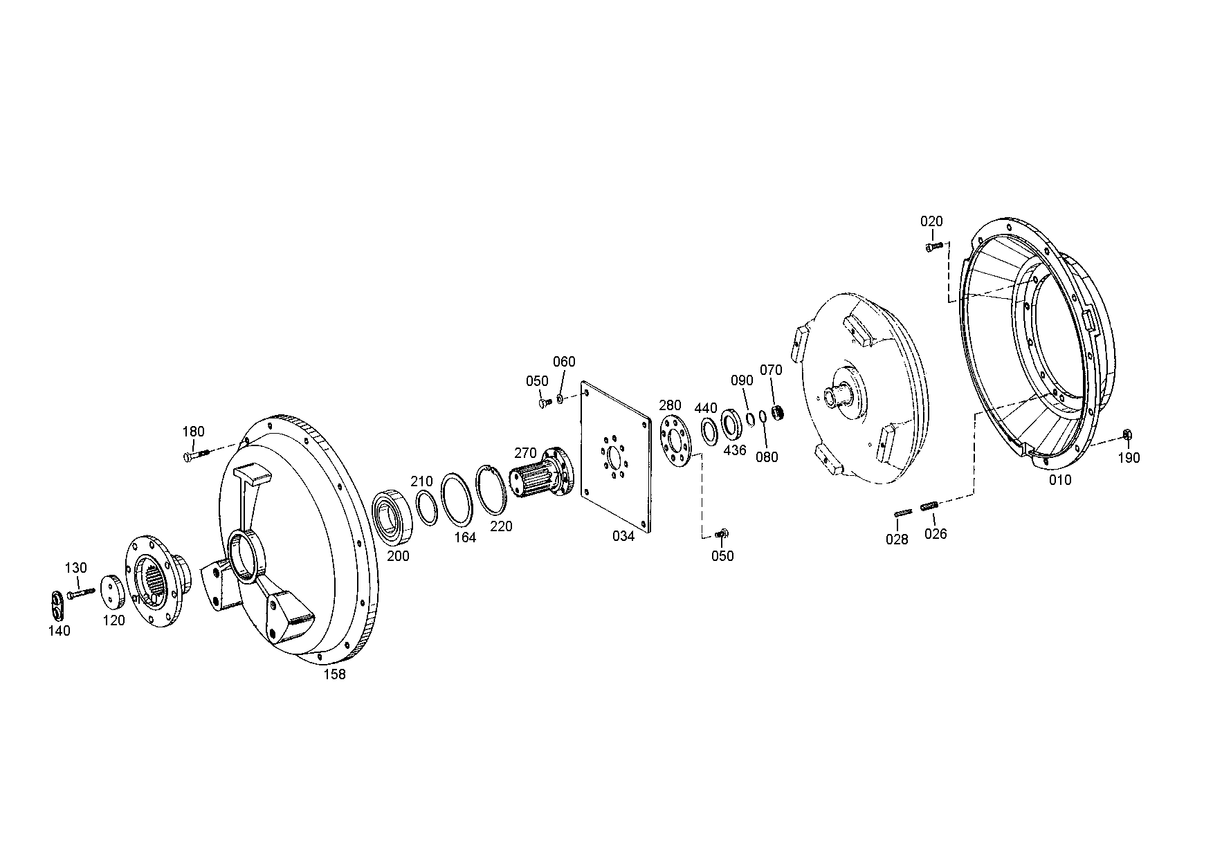 drawing for AGCO 30728800 - SPACING WASHER (figure 1)