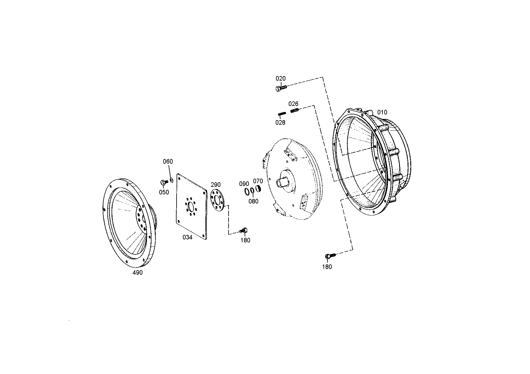 drawing for TEREX EQUIPMENT LIMITED 8479872 - INTERMEDIATE RING (figure 1)