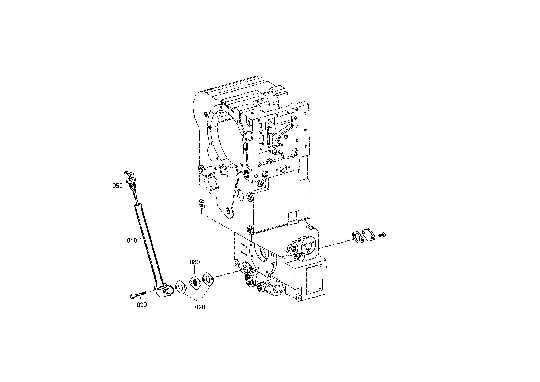 drawing for SCHOPF MASCHINENBAU GMBH 14249 - BAFFLE PLATE (figure 1)