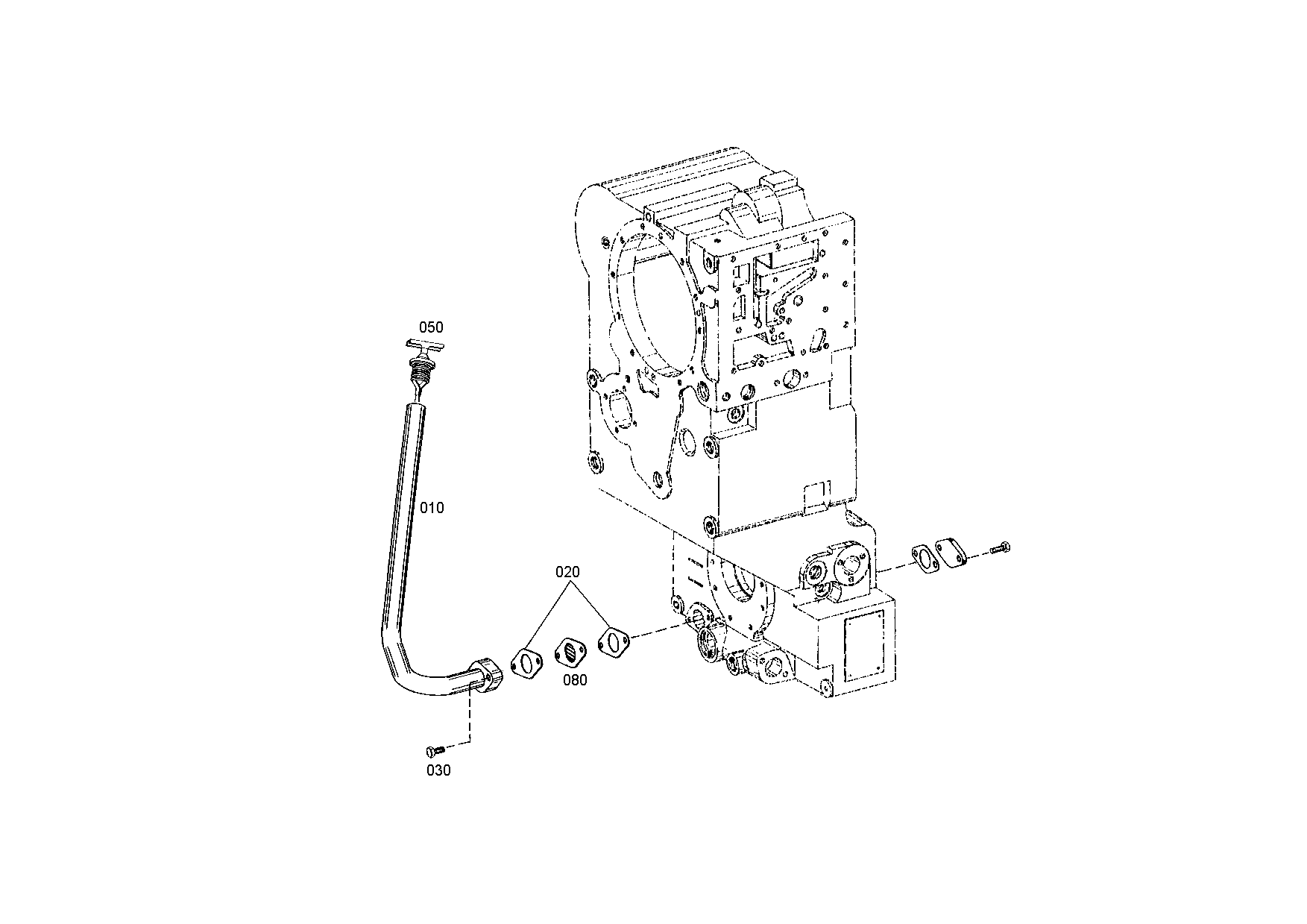 drawing for PPM 8051910 - BAFFLE PLATE (figure 3)