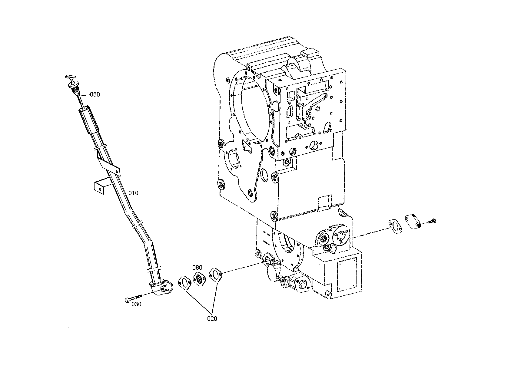 drawing for WELTE STAHL UND FAHRZEUGBAU 026.00284 - BAFFLE PLATE (figure 4)
