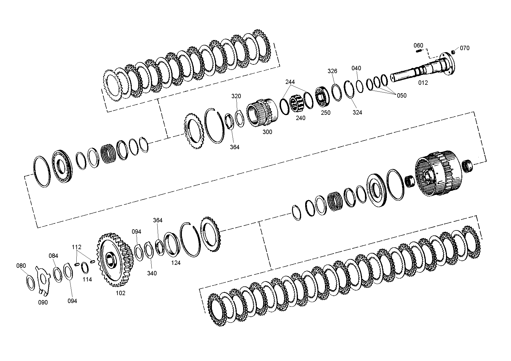 drawing for AGCO V30726700 - THRUST PLATE (figure 1)