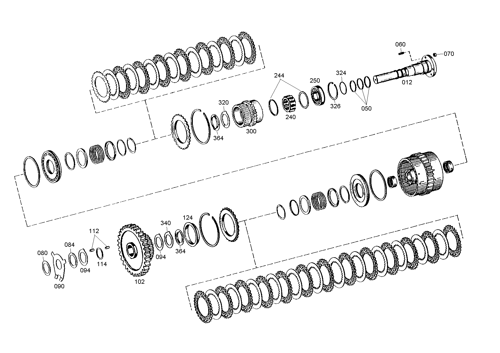 drawing for GROVE F. 0730 150 491 - THRUST WASHER (figure 1)