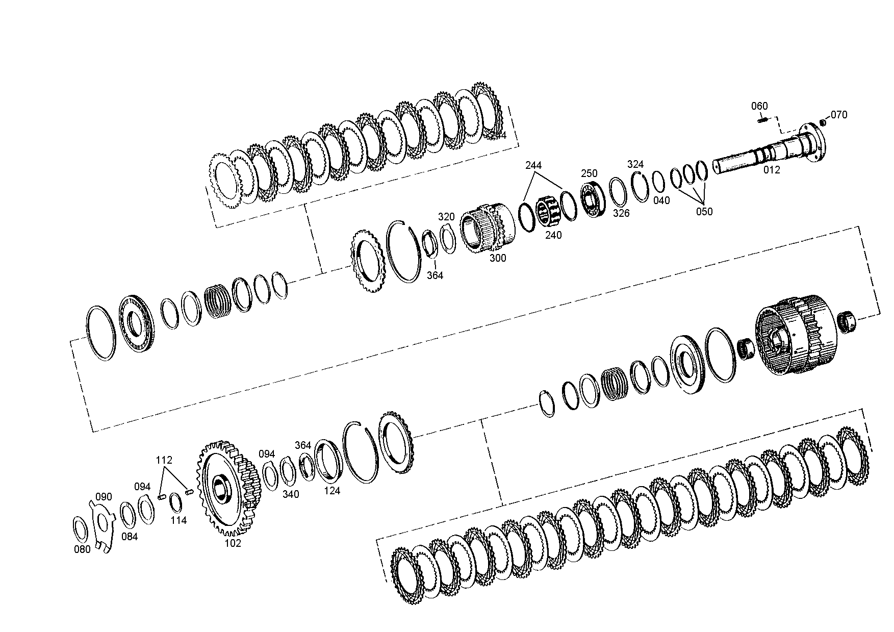 drawing for DOOSAN 252376 - THRUST WASHER (figure 4)