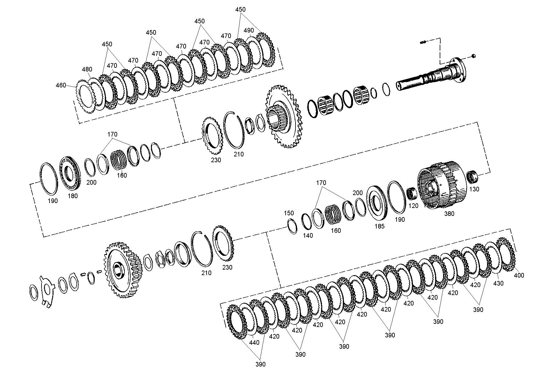 drawing for DOOSAN 252392 - FRICTION PLATE (figure 3)