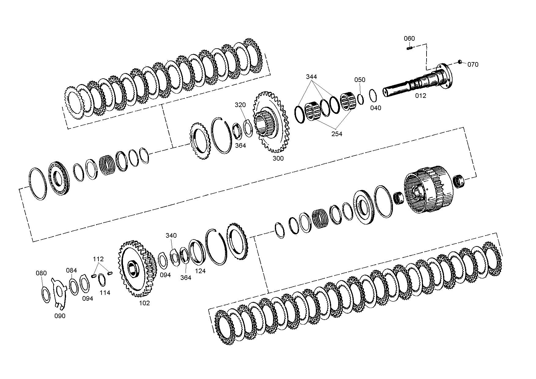 drawing for GROVE F. 0730 150 491 - THRUST WASHER (figure 4)