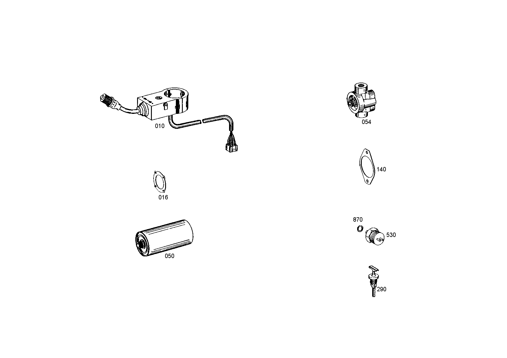 drawing for AGCO F291.101.090.921 - FILTER W/ O - RING (figure 2)