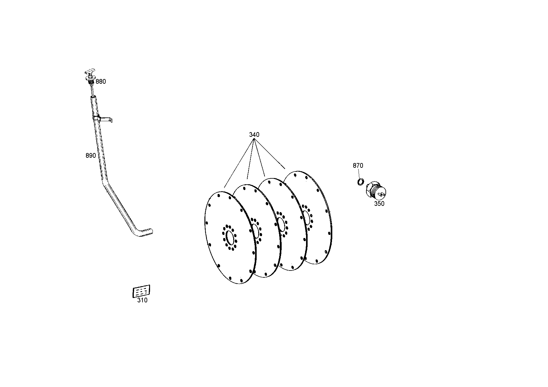 drawing for WELTE STAHL UND FAHRZEUGBAU 026.90022 - TUBE (figure 1)