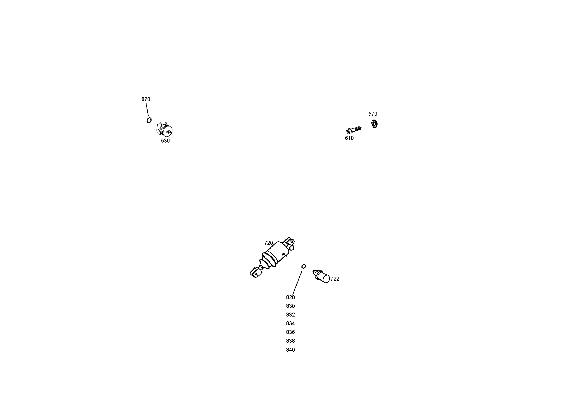 drawing for DOOSAN MX052884 - SEALING RING (figure 1)