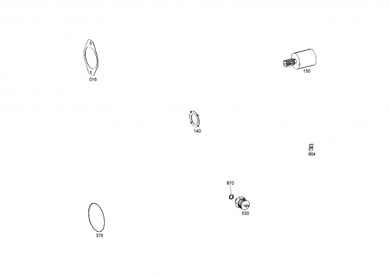drawing for DOOSAN MX352040 - O-RING (figure 1)