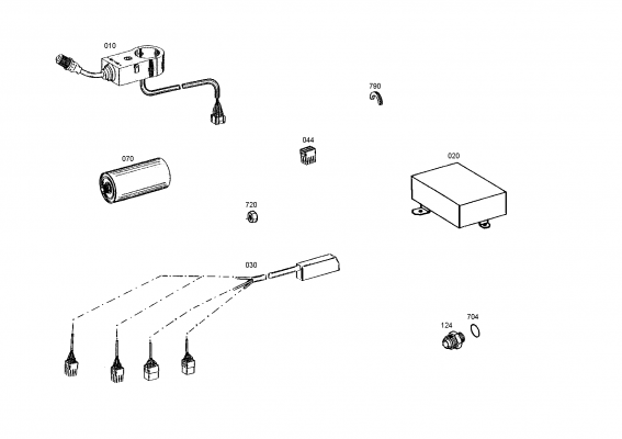 drawing for AGCO F824.100.470.220 - STRAIGHT STUD (figure 2)