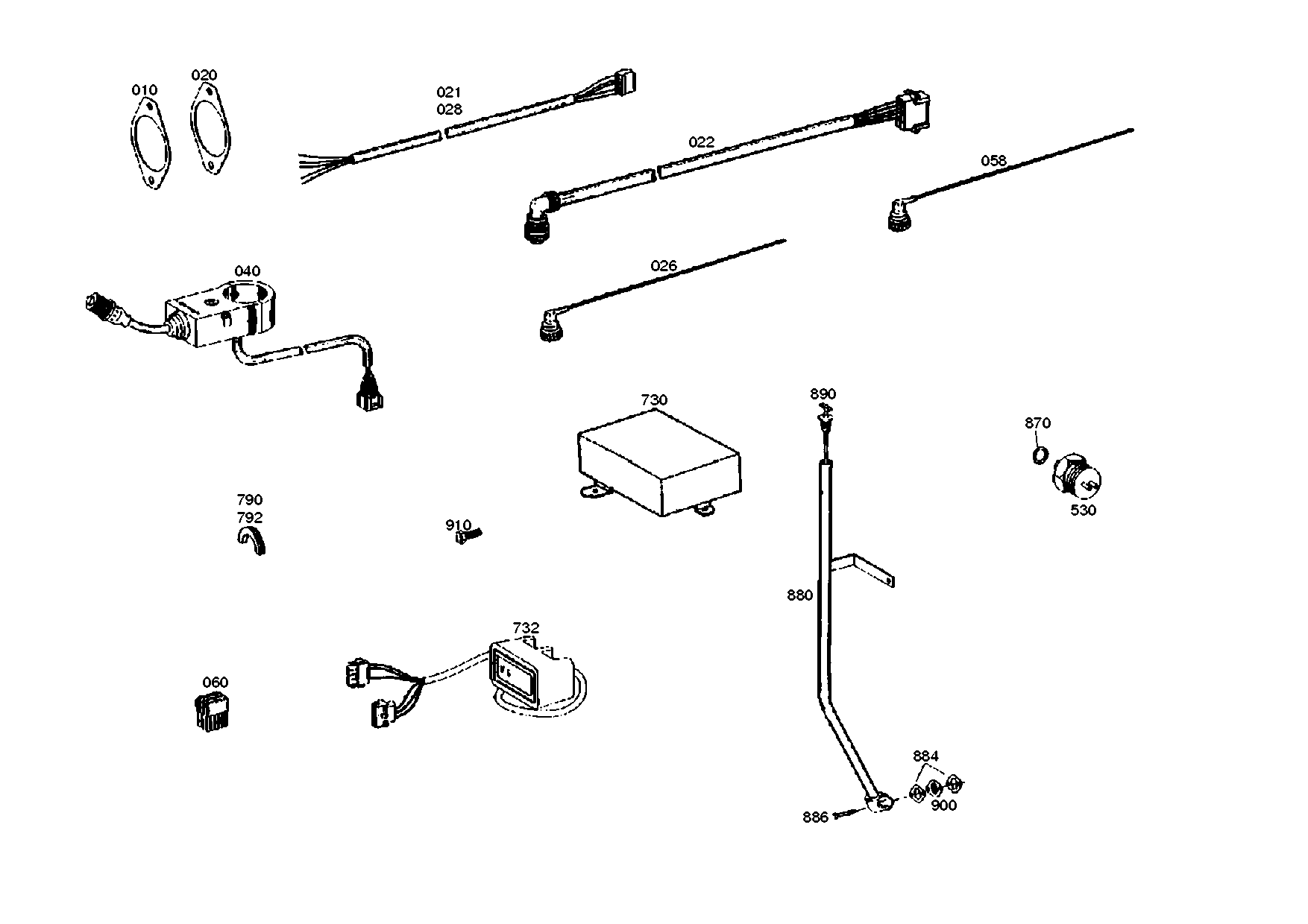 drawing for Manitowoc Crane Group Germany 01684039 - GASKET (figure 5)