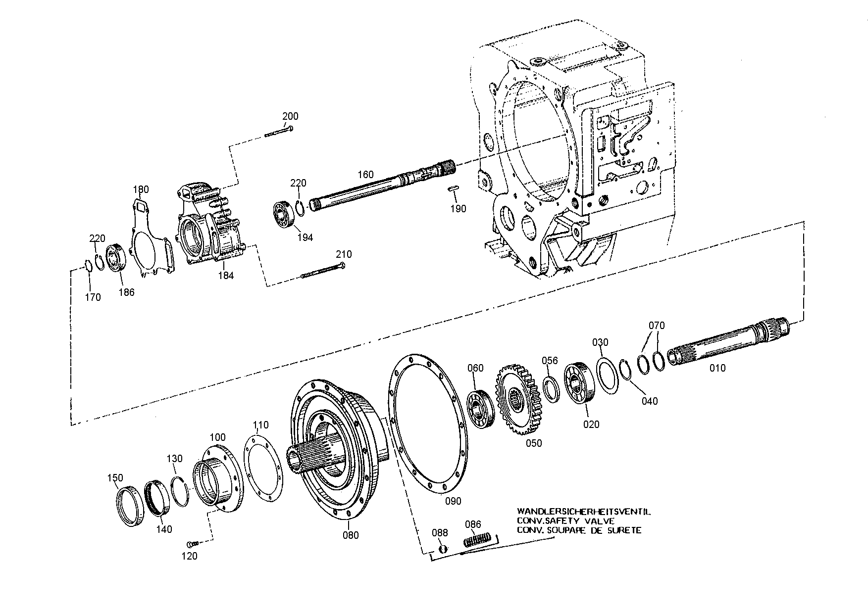 drawing for VOLVO ZM 2290968 - GEAR PUMP (figure 4)