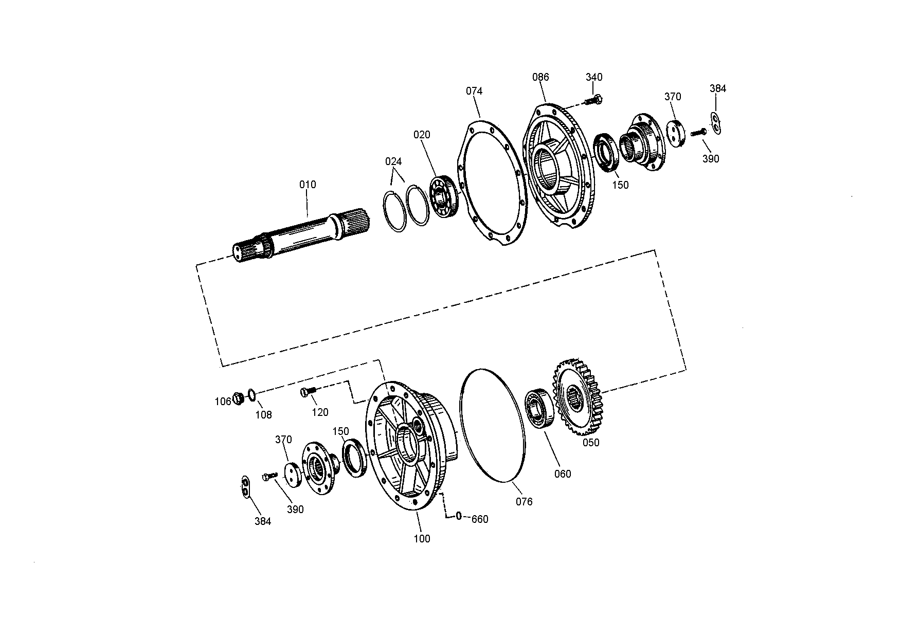 drawing for CNH NEW HOLLAND 3150236500 - SHAFT SEAL (figure 1)