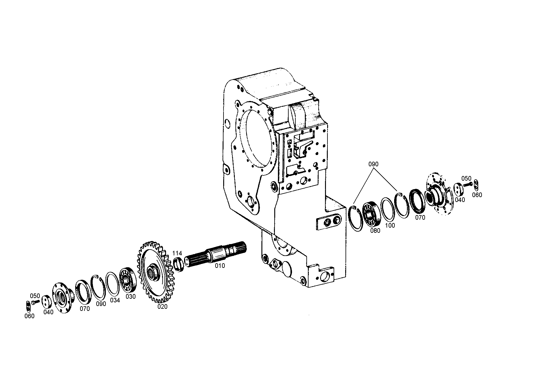drawing for CNH NEW HOLLAND 1273792 - SHIM (figure 2)