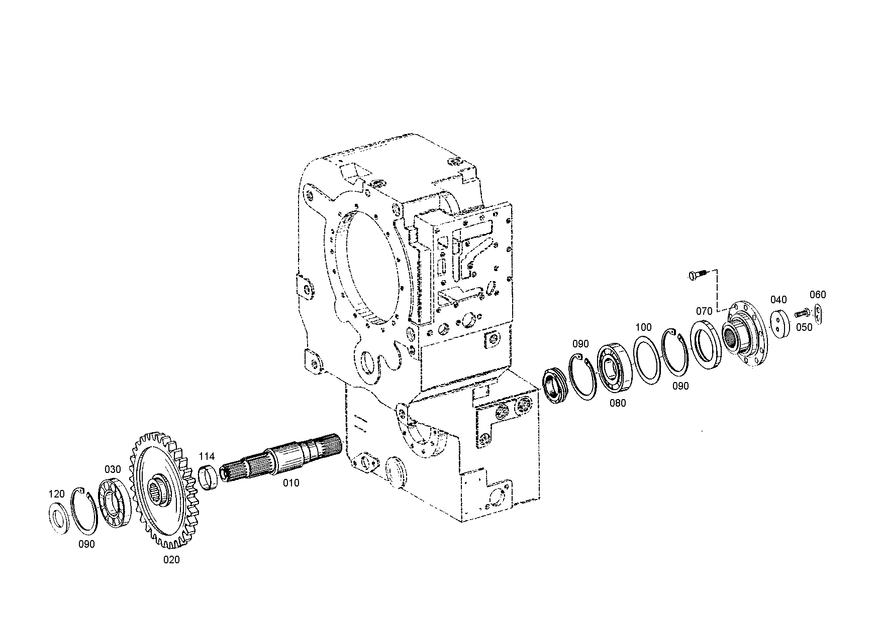 drawing for GROVE 02252776 - SHAFT SEAL (figure 2)