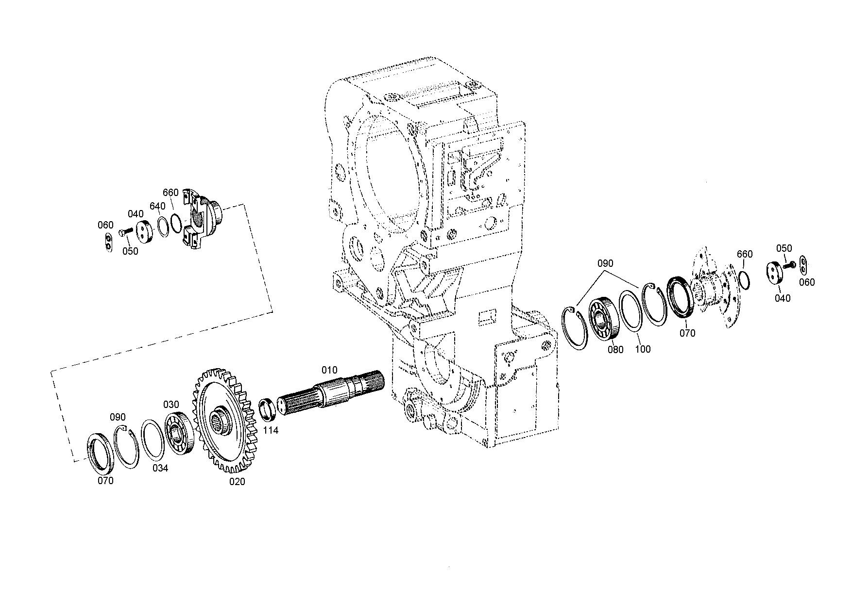 drawing for GROVE 02252776 - SHAFT SEAL (figure 5)