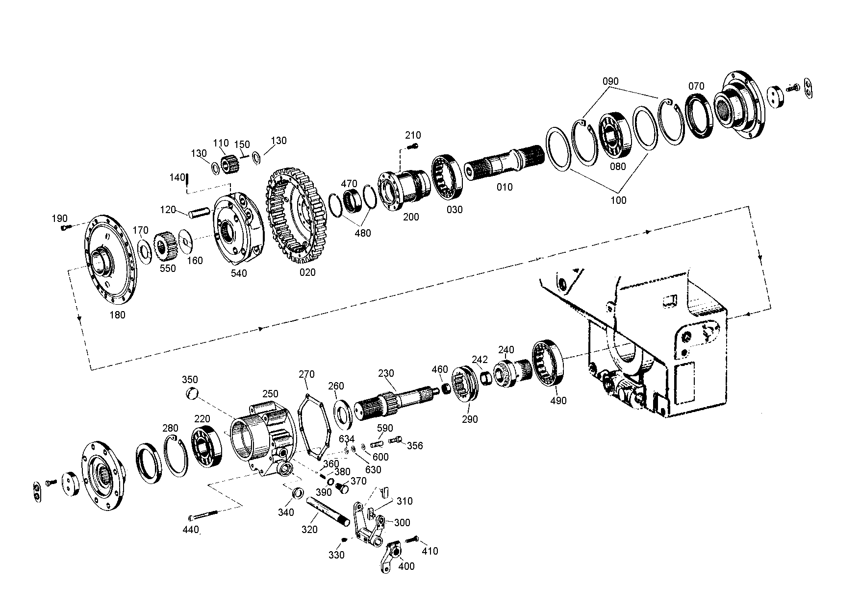 drawing for PPM 09399624 - GEAR SHIFT FORK (figure 5)