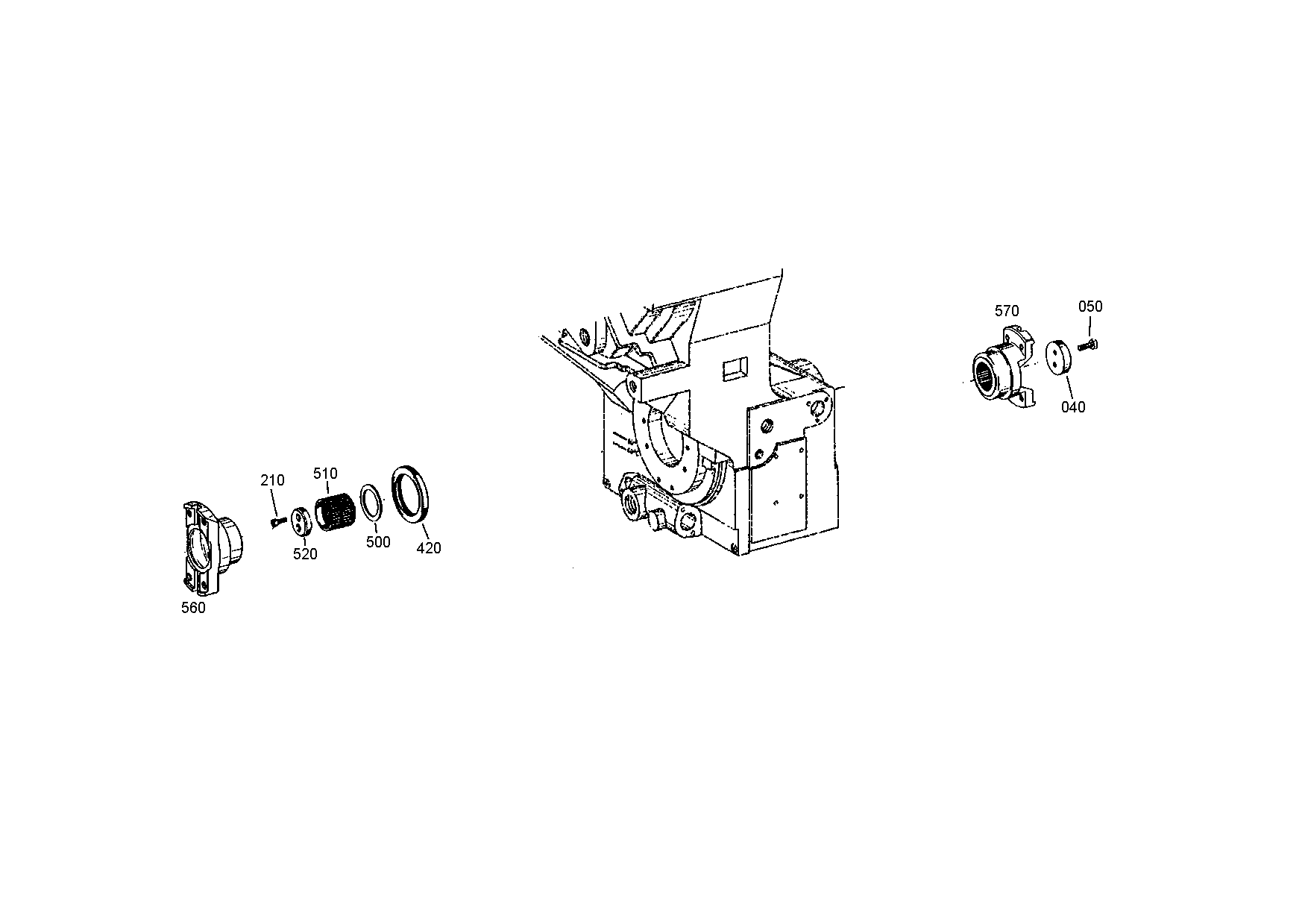 drawing for JOHN DEERE AT259335 - SHAFT SEAL (figure 4)