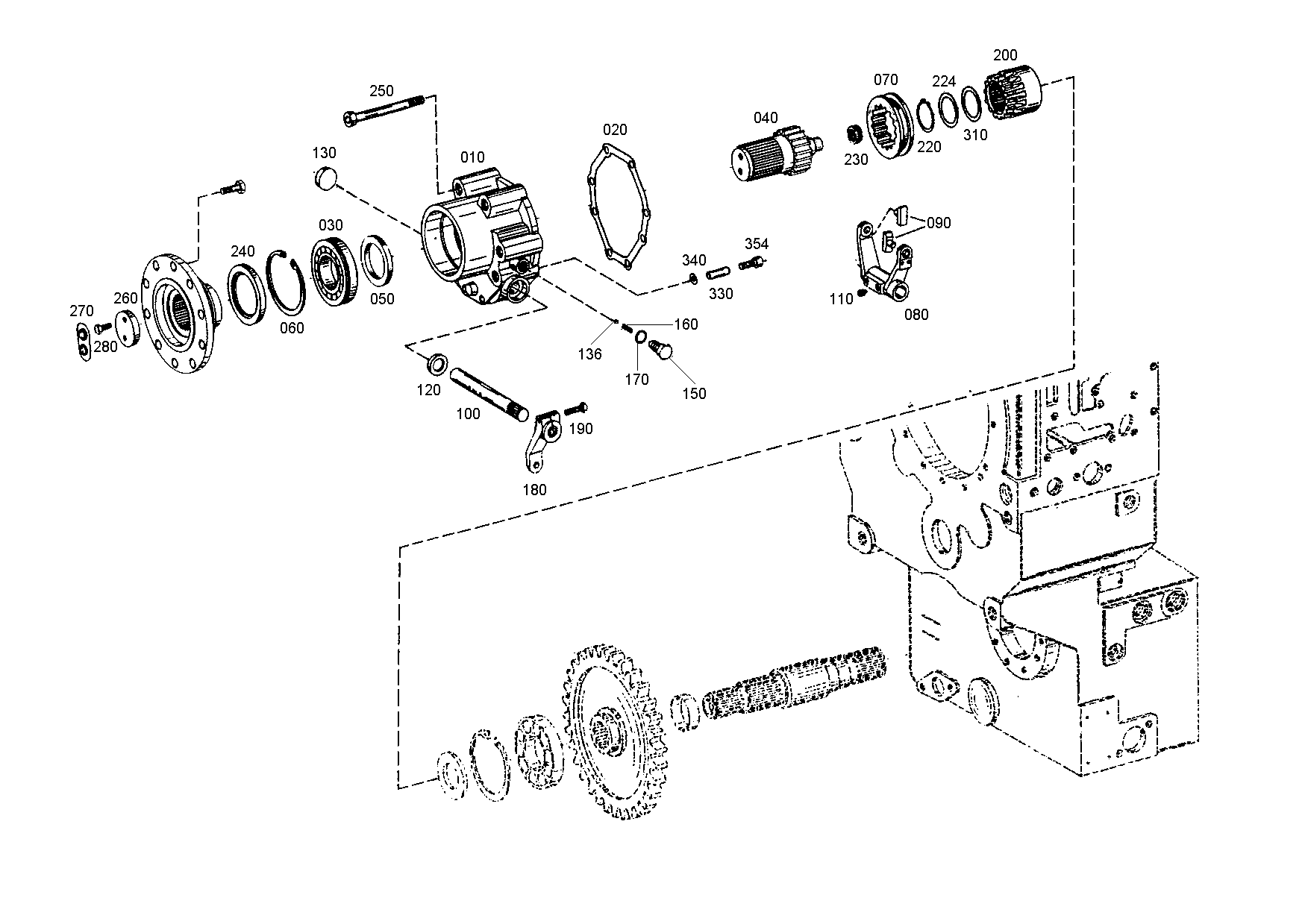 drawing for WELTE STAHL UND FAHRZEUGBAU 026.00278 - SHAFT SEAL (figure 2)