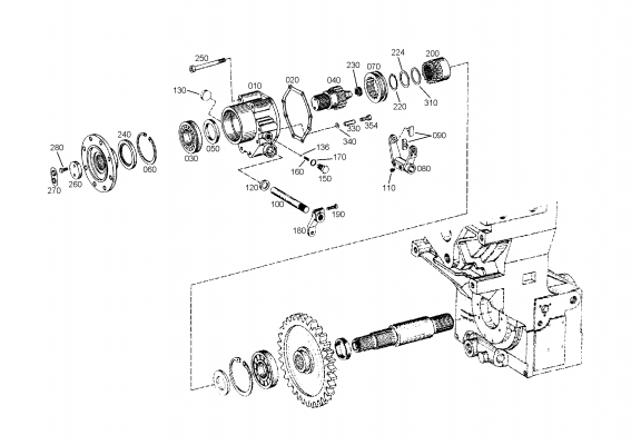 drawing for DOOSAN 352301 - WASHER (figure 5)