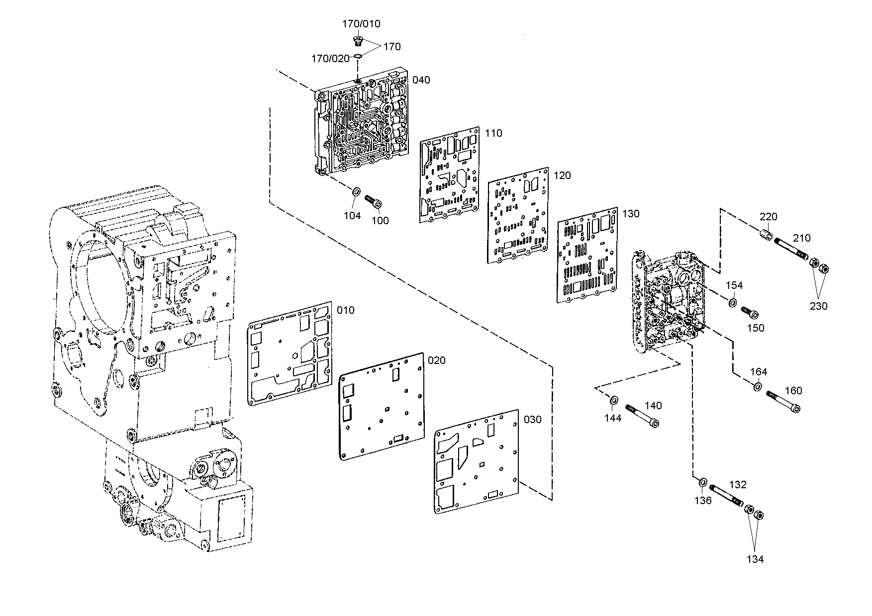 drawing for MANNESMANN-DEMAG BAUMASCHINEN 15269480 - COVER PLATE (figure 4)