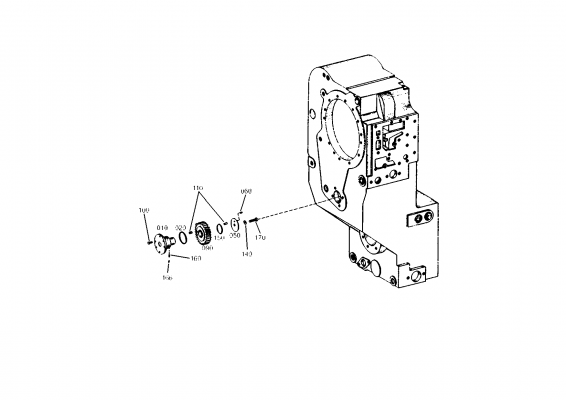 drawing for JOHN DEERE T116385 - ANGLE RING (figure 5)