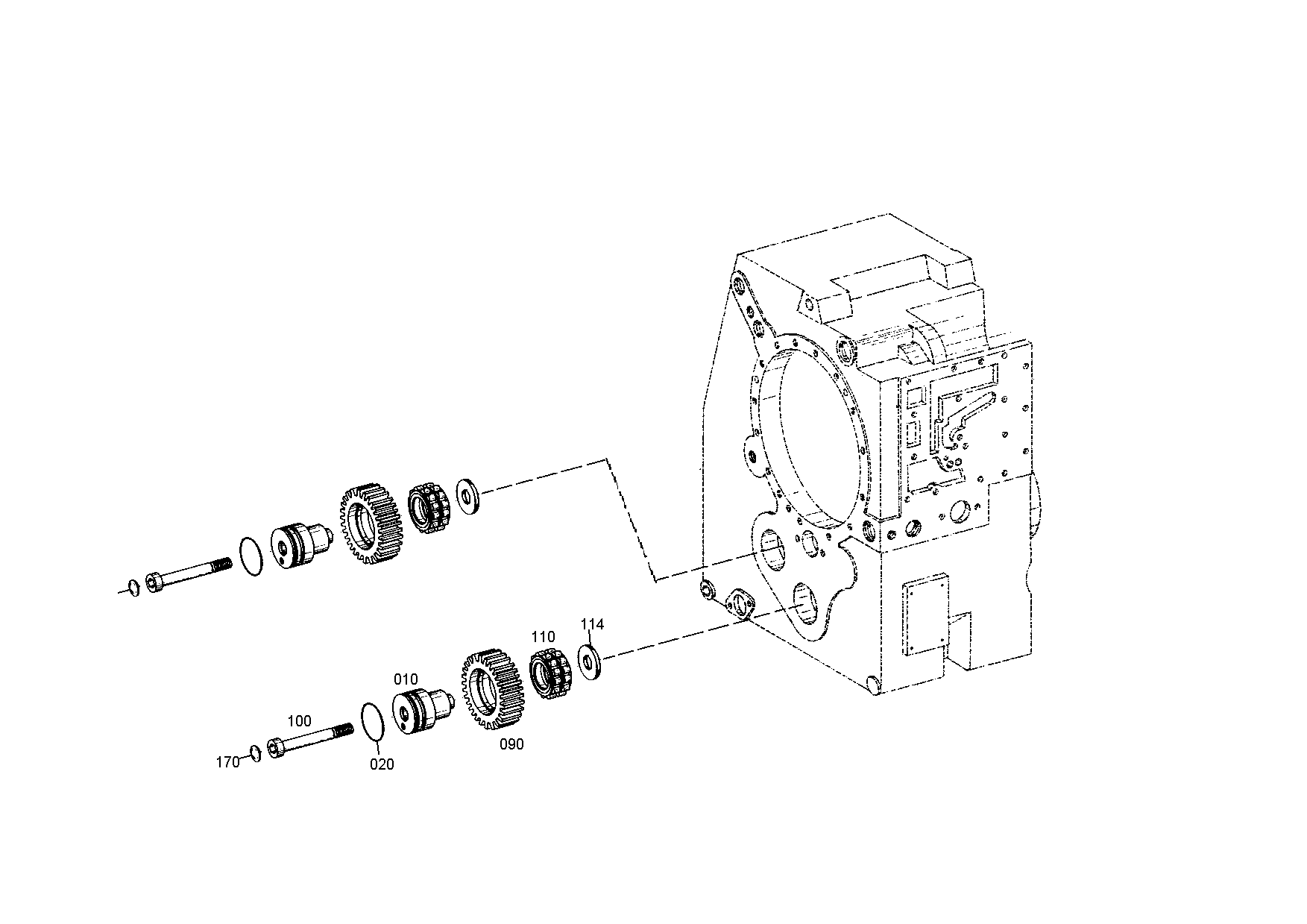 drawing for FURUKAWA A0360362024 - DISC;SEALING (figure 5)