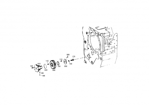 drawing for Hyundai Construction Equipment 0631329004 - SLOT.PIN (figure 4)
