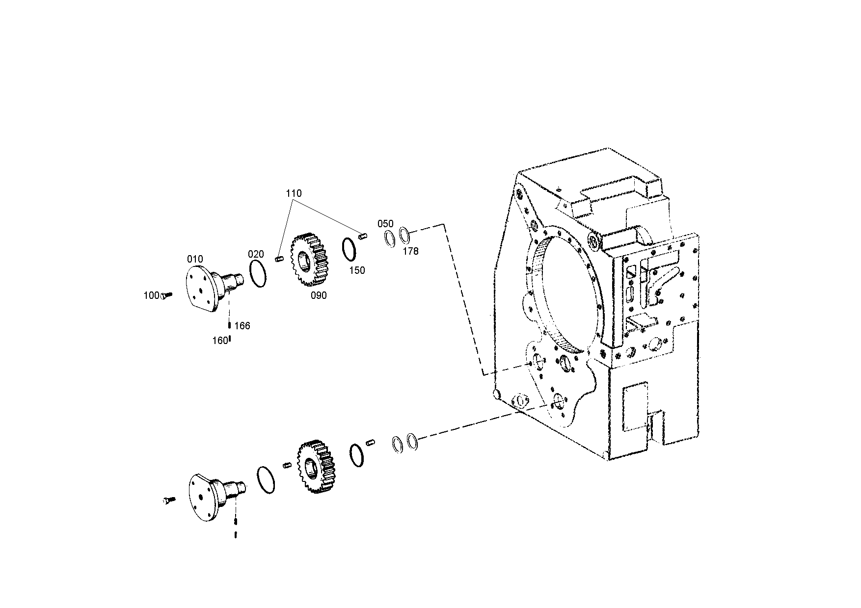 drawing for DOOSAN 152055 - SLOT.PIN (figure 5)