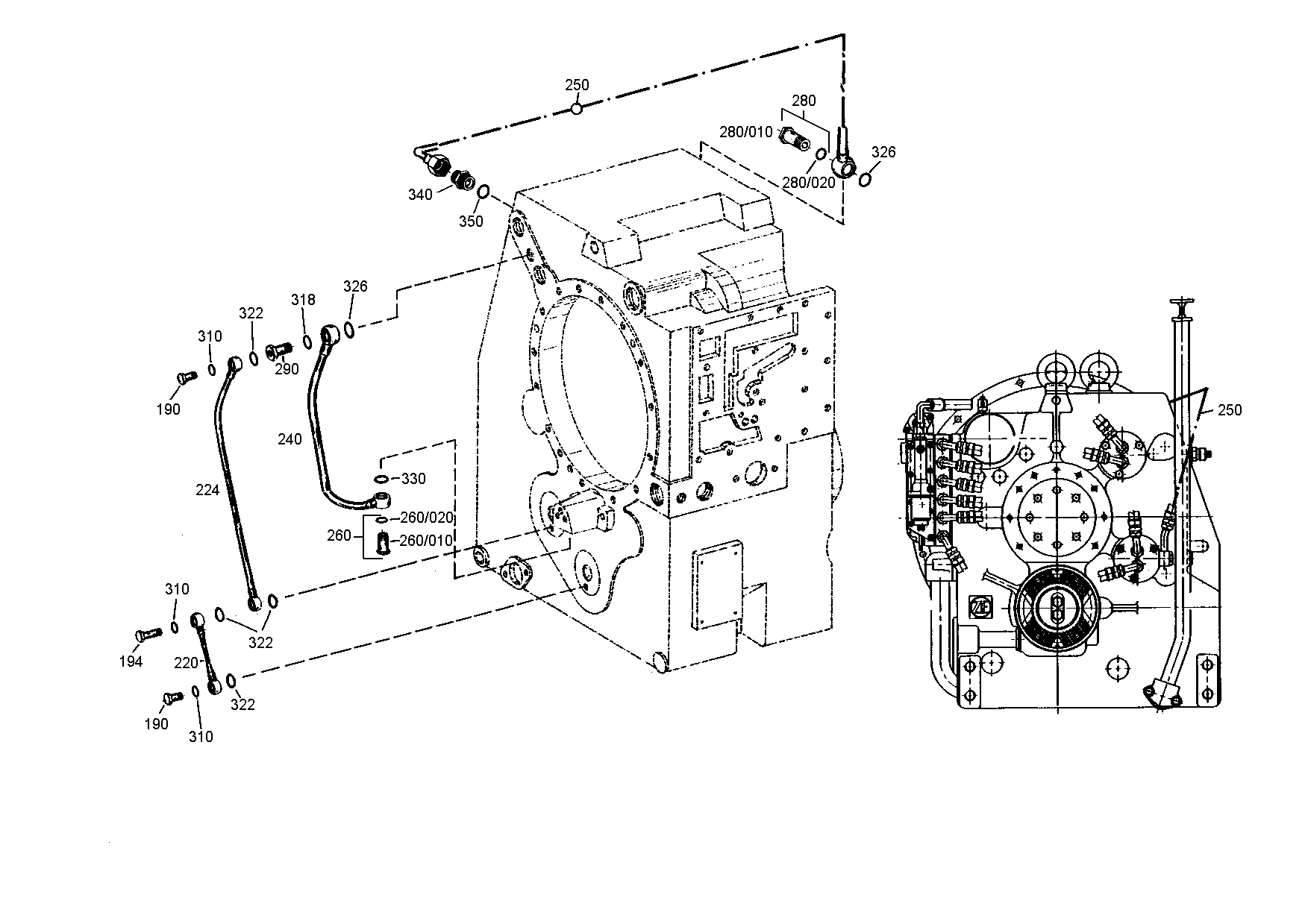 drawing for AGCO 023213R1 - O-RING (figure 2)