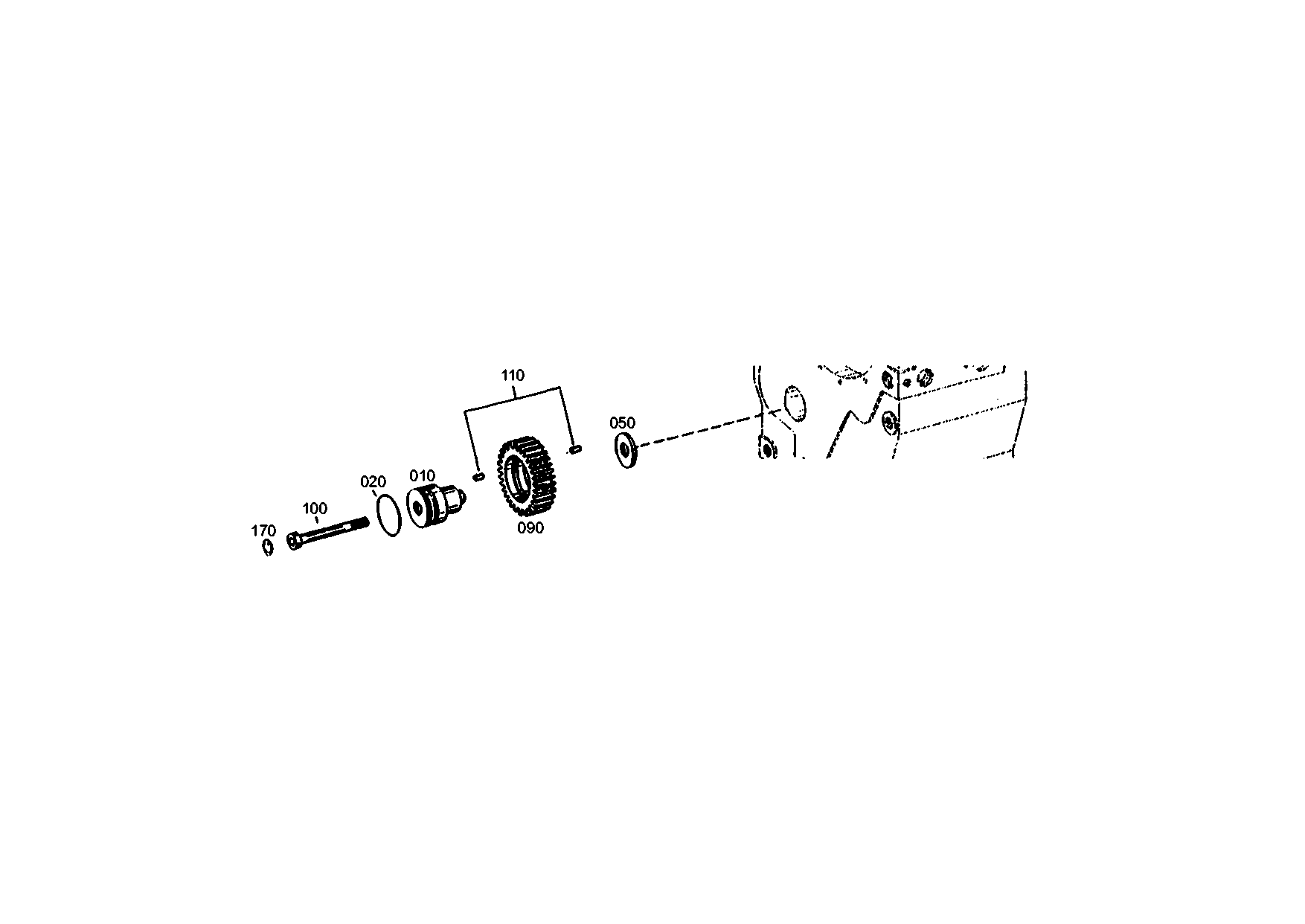 drawing for DOOSAN 111400493 - THRUST WASHER (figure 3)