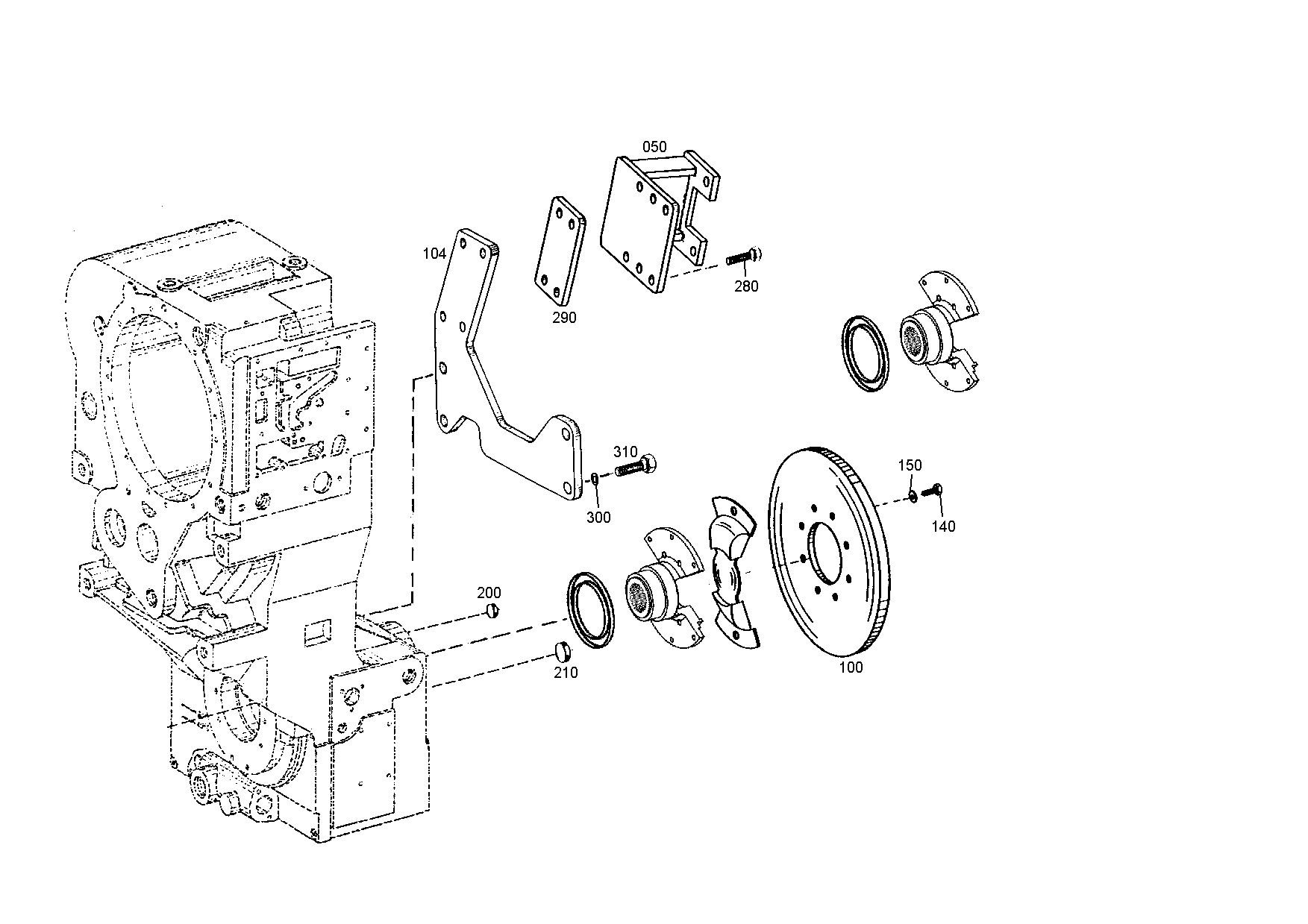 drawing for HYDREMA 7001573 - BRAKE DISC (figure 4)