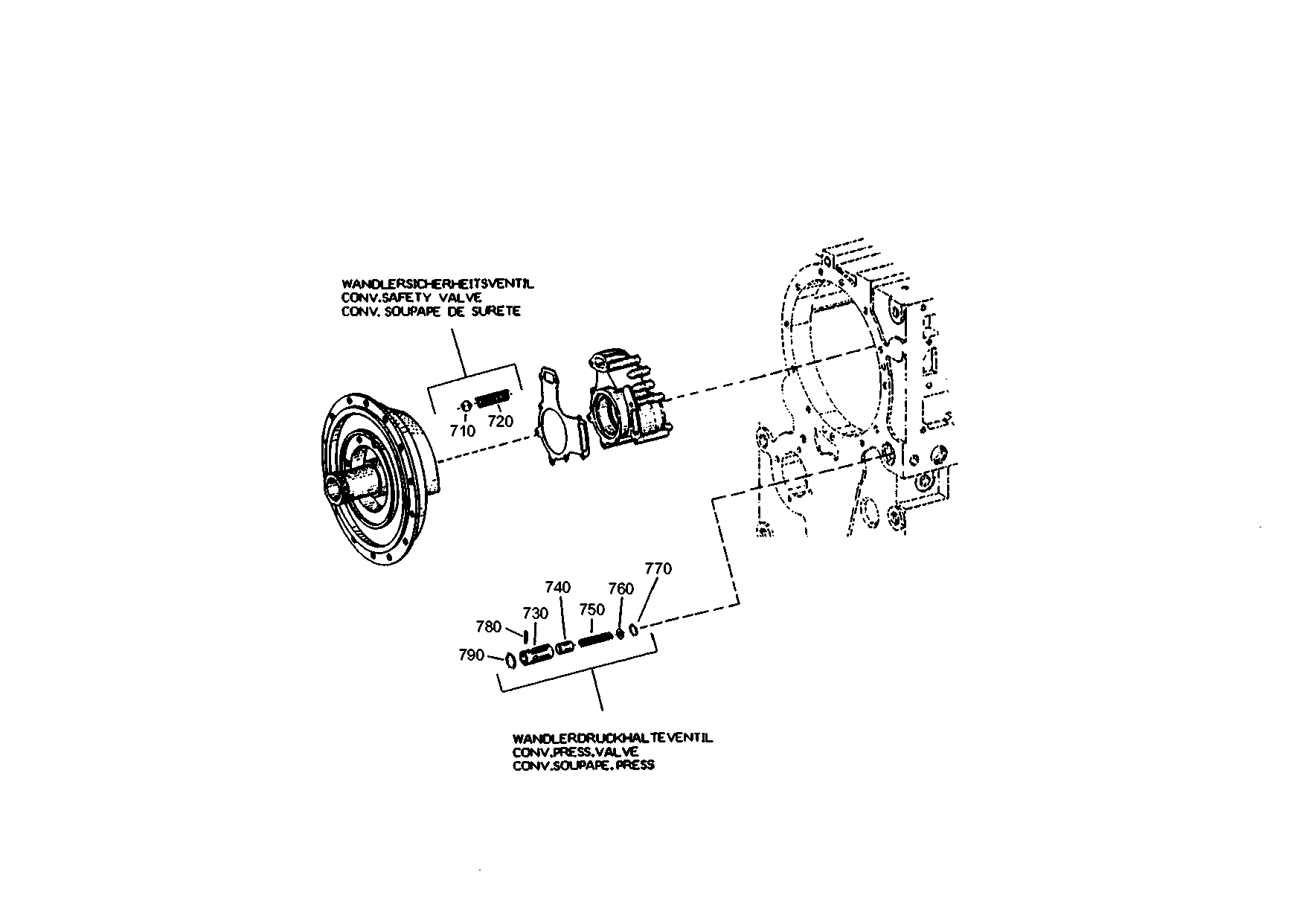 drawing for E. N. M. T. P. / CPG 500601908 - VALVE BUSH (figure 1)