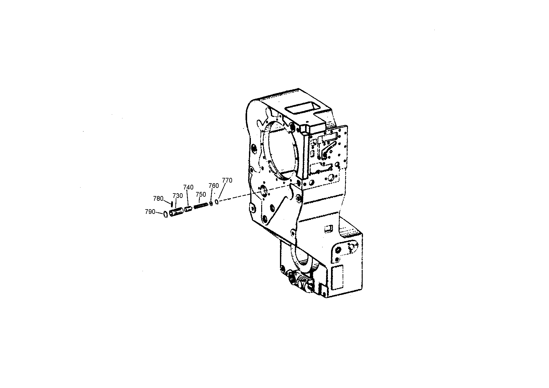 drawing for Manitowoc Crane Group Germany 8781260 - VALVE BUSH (figure 3)