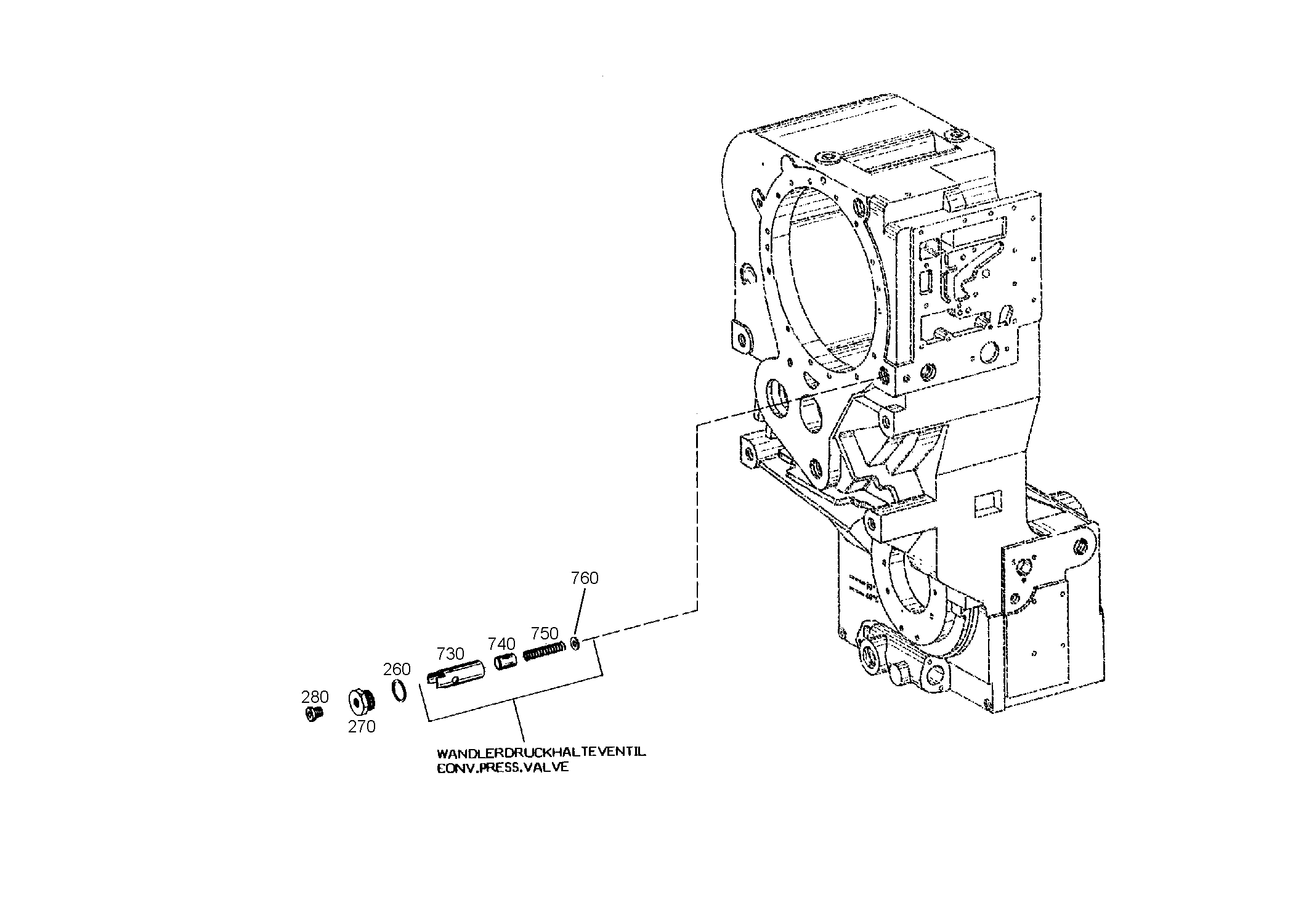 drawing for DOOSAN 252121 - WASHER (figure 2)