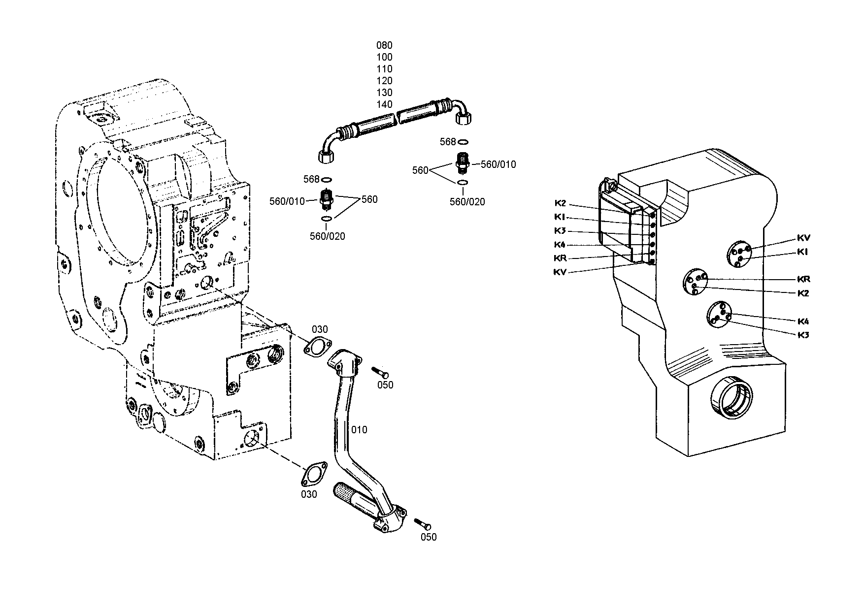 drawing for CNH NEW HOLLAND 8486391 - HOSE PIPE (figure 3)