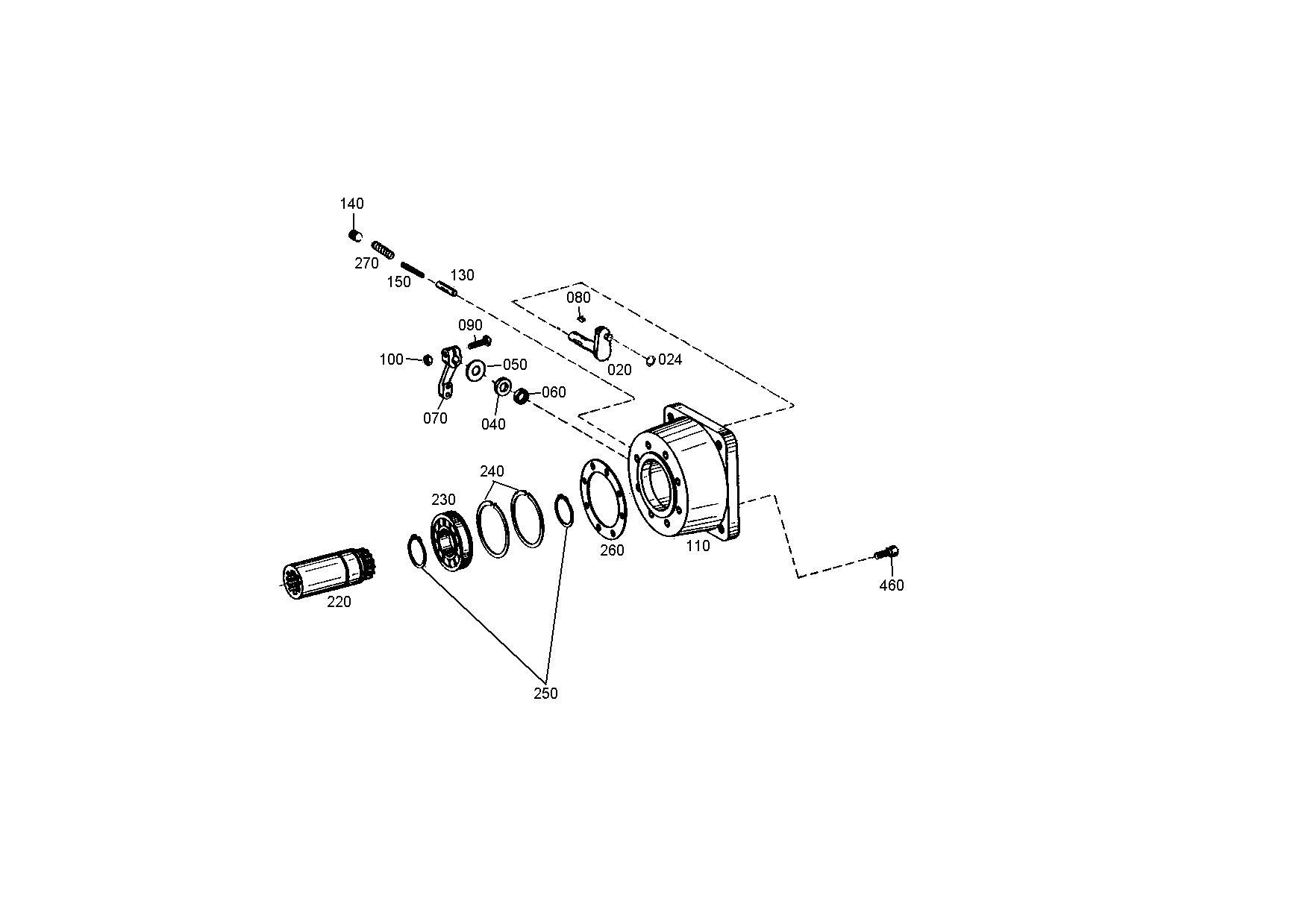 drawing for DAF 609538 - COMPRESSION SPRING (figure 1)