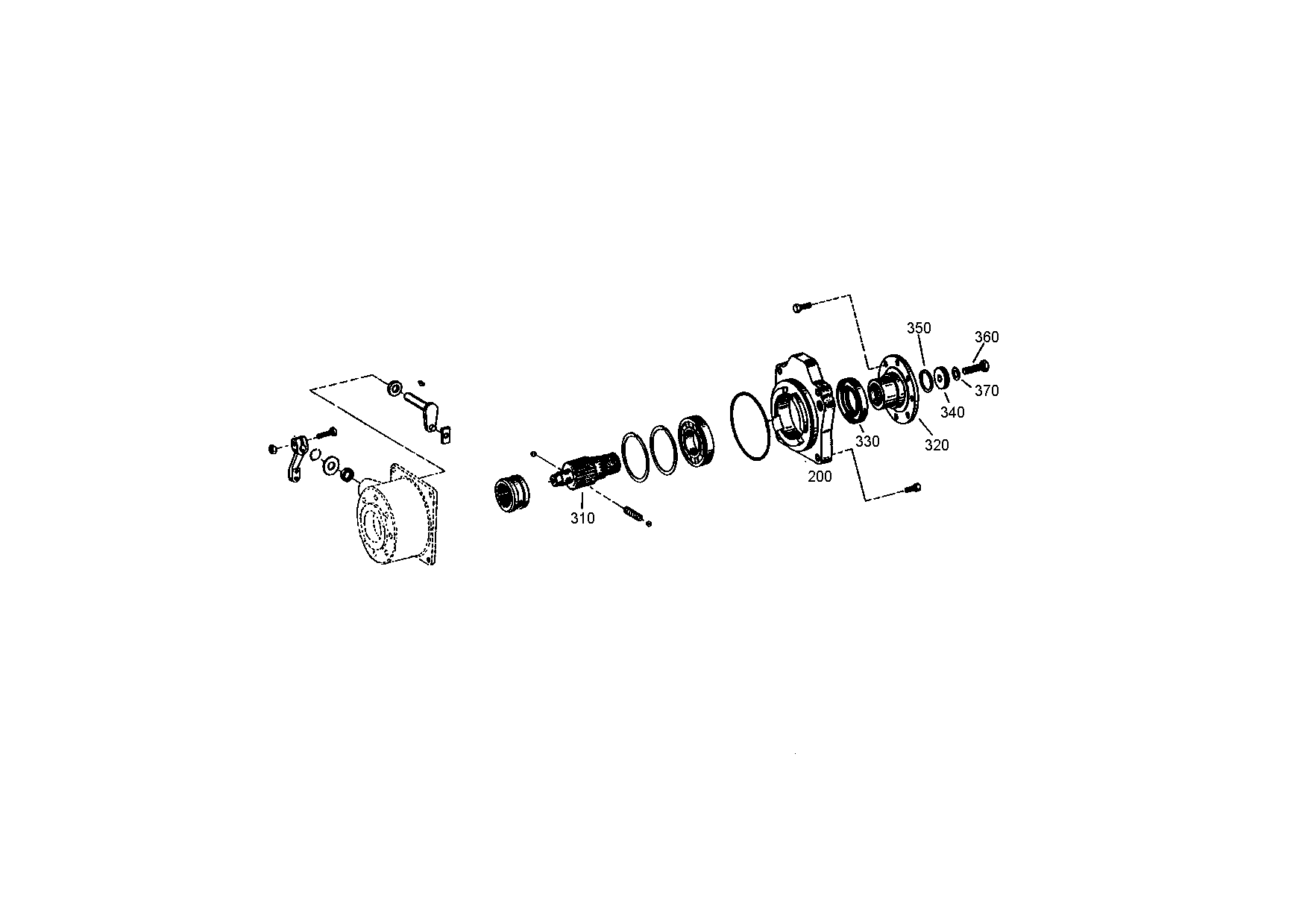 drawing for DAF 208297 - WASHER (figure 3)