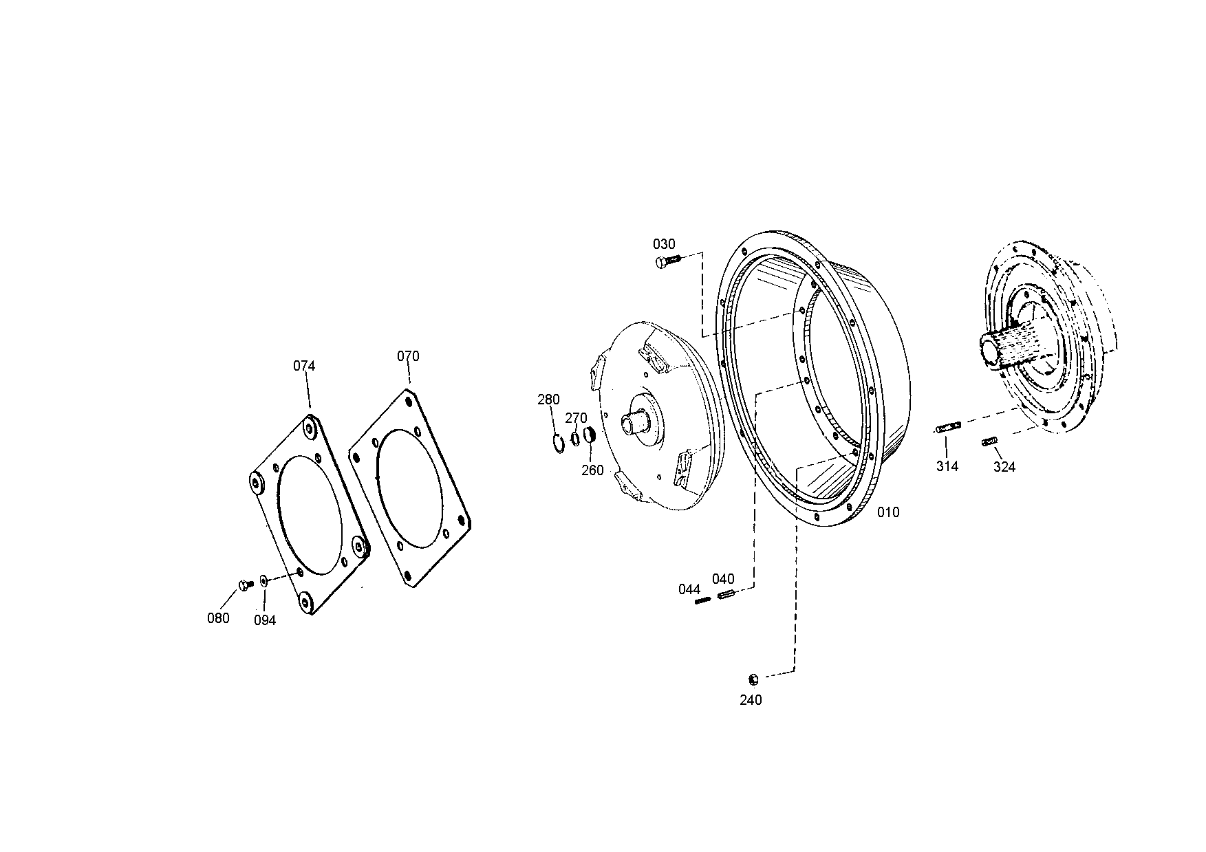 drawing for Hyundai Construction Equipment 4644-230-027 - DIAPHRAGM (figure 4)