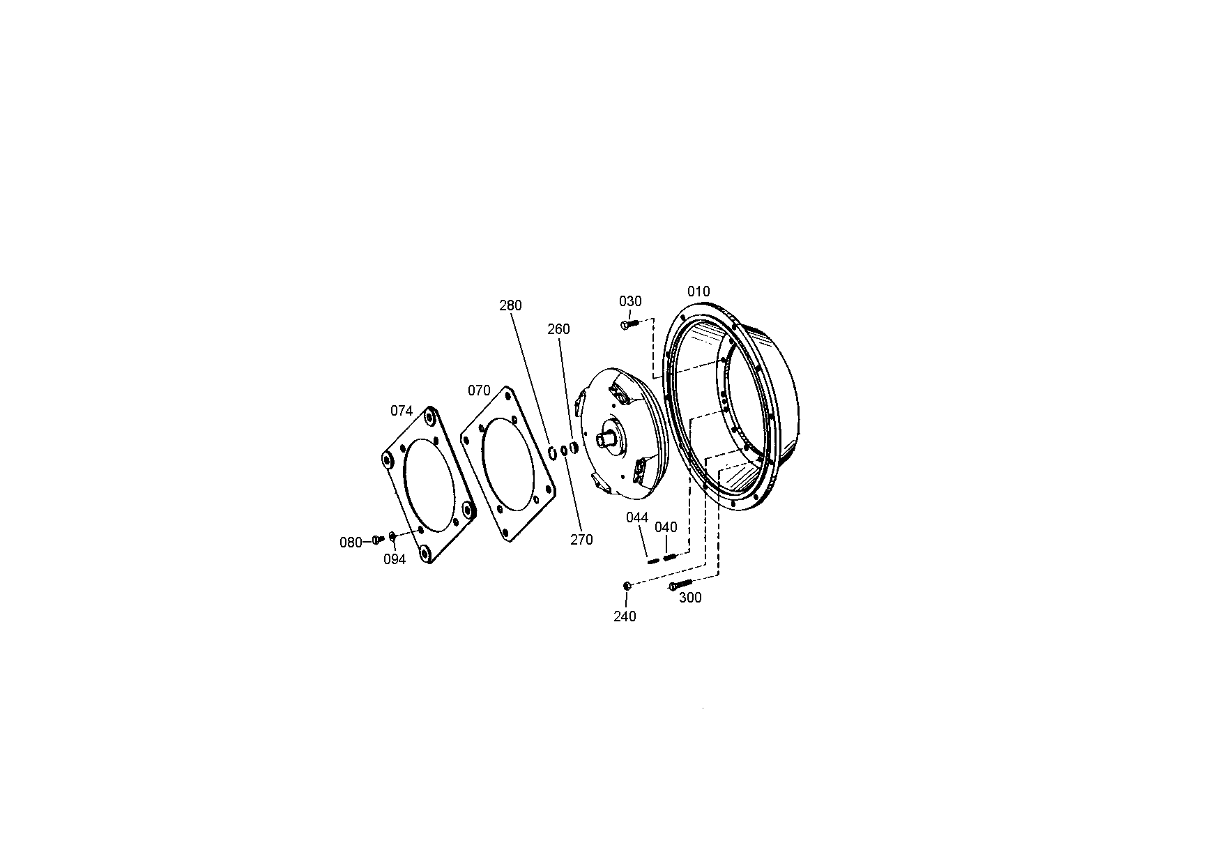 drawing for JOHN DEERE T160483 - WASHER (figure 4)