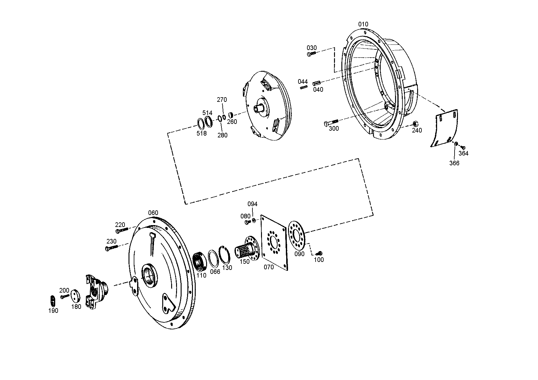 drawing for JOHN DEERE T160485 - SPACER RING (figure 2)