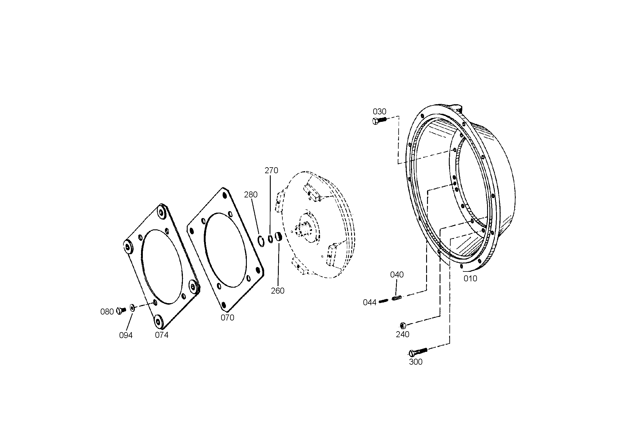 drawing for WELTE STAHL UND FAHRZEUGBAU 026.90006 - DIAPHRAGM (figure 1)