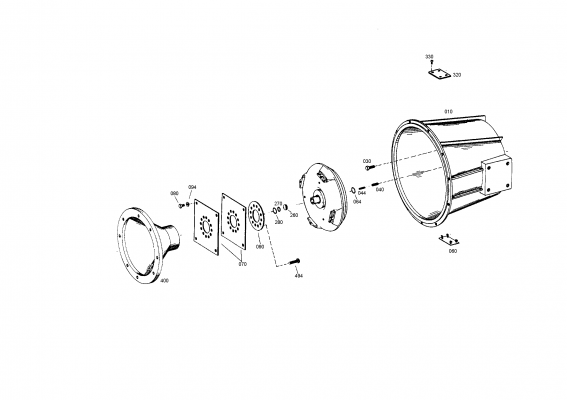 drawing for IVECO 08122987 - COVER (figure 1)