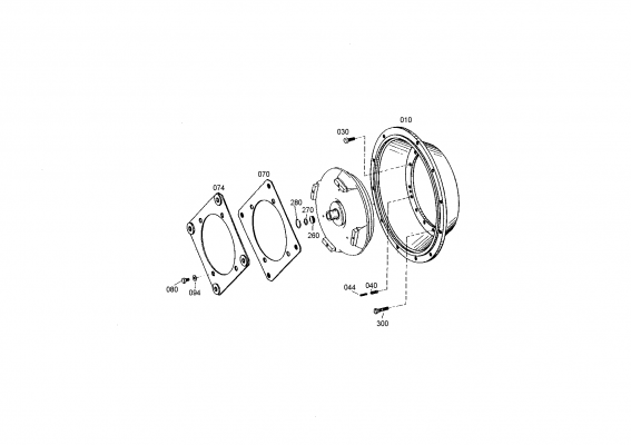 drawing for AGCO V30740600 - DIAPHRAGM (figure 3)