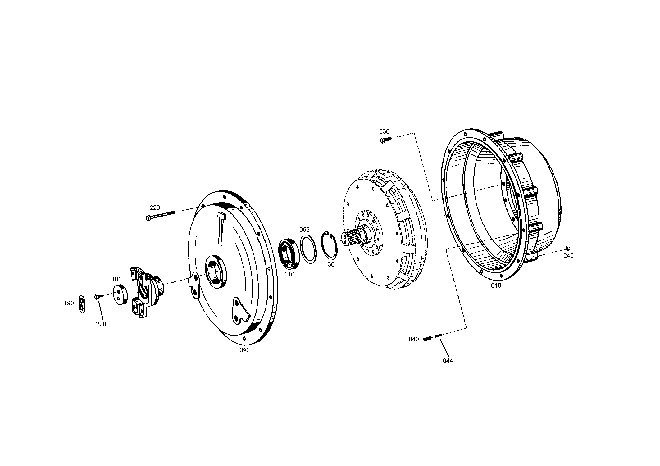 drawing for TEREX EQUIPMENT LIMITED 8483314 - CONN.HOUSING (figure 4)
